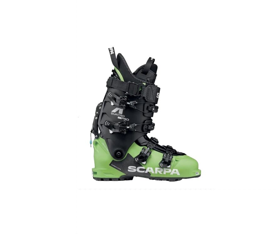 High performance ski boot from Scarpa using Pebax materials